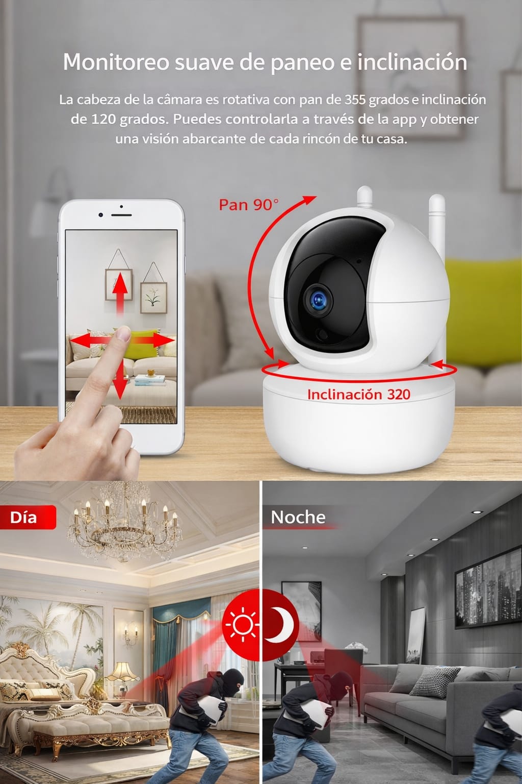 Cámara de Seguridad IP Zentiq