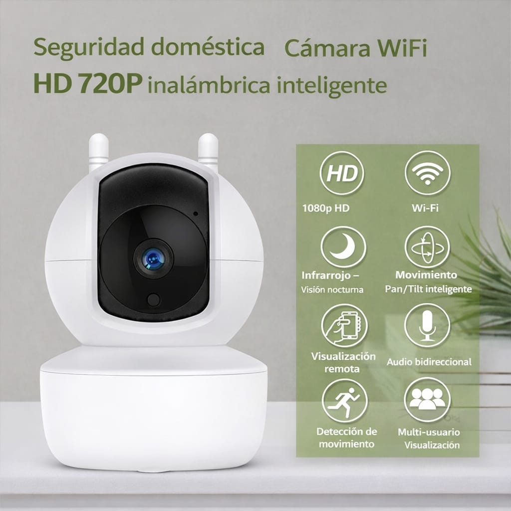 Cámara de Seguridad IP Zentiq